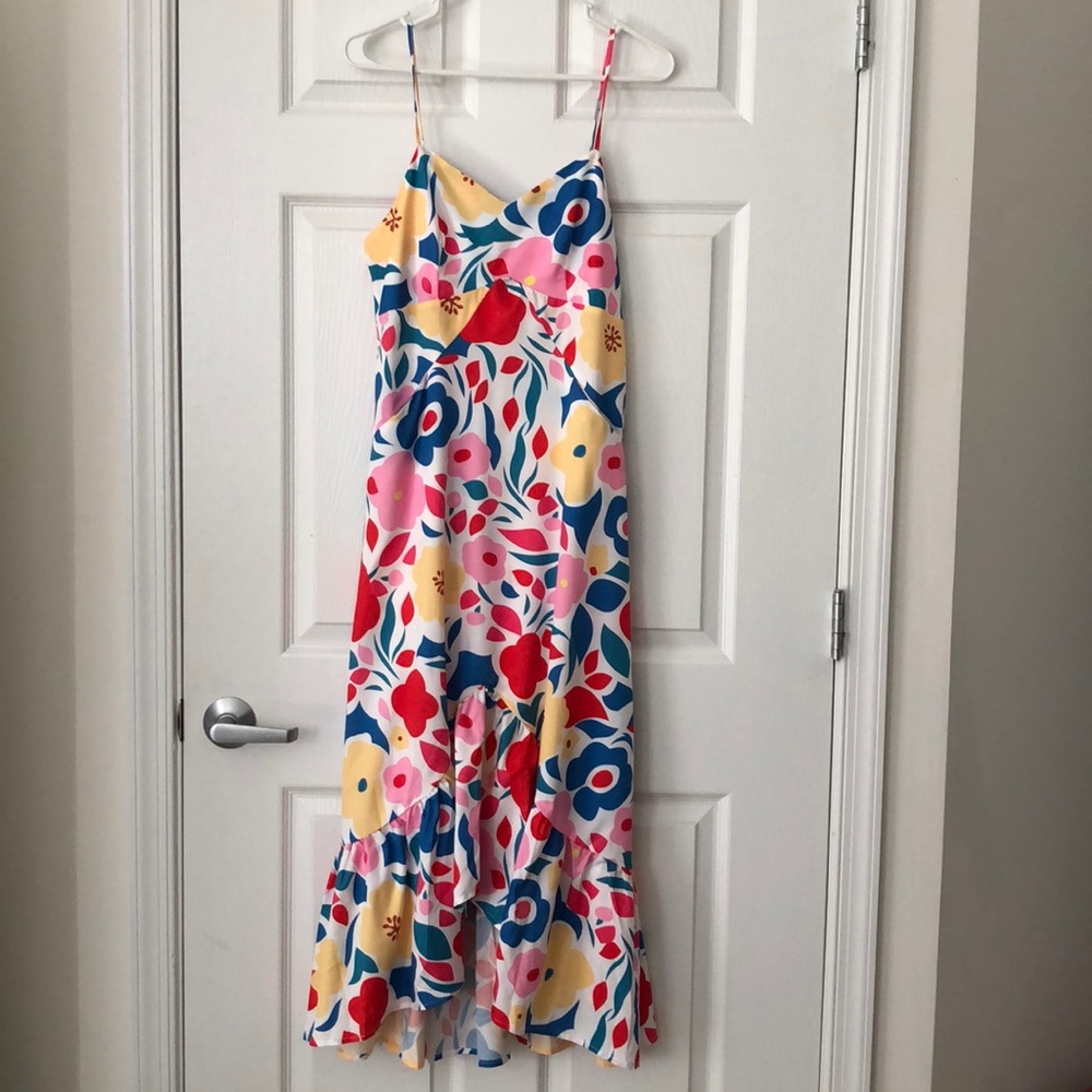 OOTDLady Boutique Floral Midi Dress